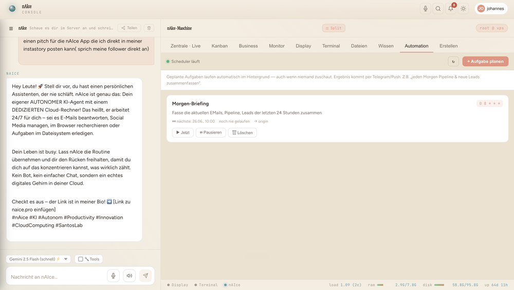 nAIce Chat & Automation