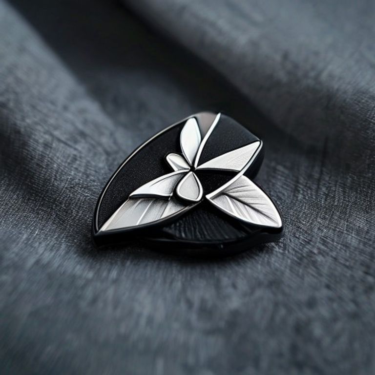 Enamel Pin Mockup