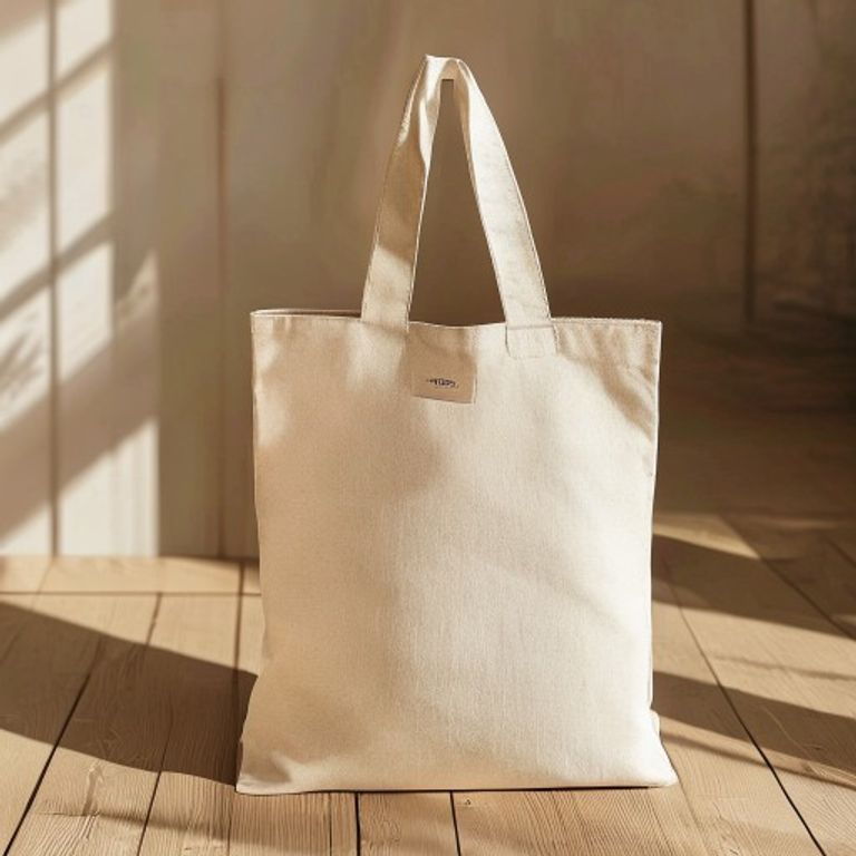 Canvas Tote Bag Mockup